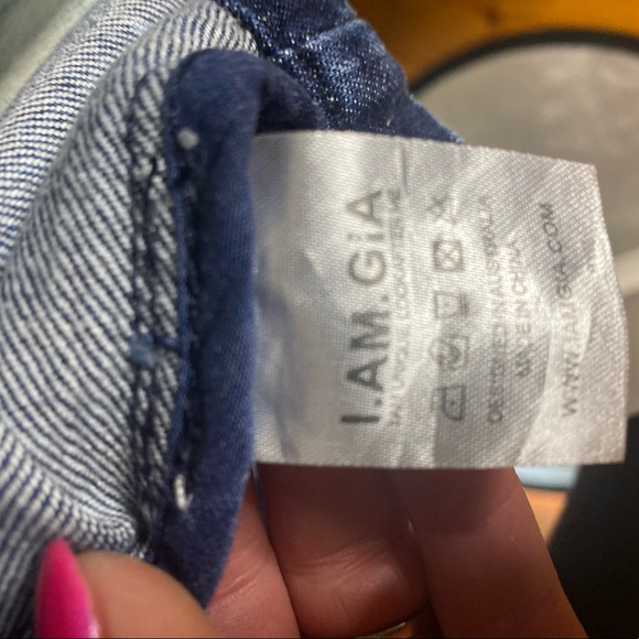 Gorgeous I.AM.GIA denim jacket, size XS. BNWOT. - Picture 10 of 12